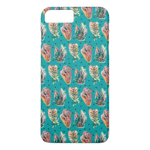 Abstract Grafisch Cactus Succulent Patroon Case-Mate iPhone Case