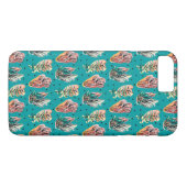 Abstract Grafisch Cactus Succulent Patroon Case-Mate iPhone Case (Achterkant (Horizontaal))