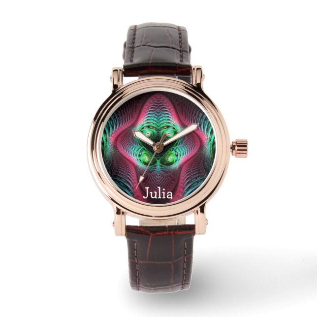 Abstract grafisch horloge (Voorkant)