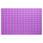 Abstract grafisch - paars groen ontwerp stof (Yard (91,4 cm))