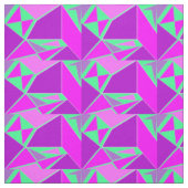 Abstract grafisch - paars groen ontwerp stof (Swatch)