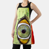 Abstract grafisch schort (Insitu)