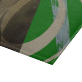 Abstract grafisch snijbord snijplank (Hoek)