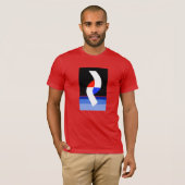 Abstract grafisch T-shirt (Voorkant volledig)