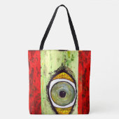 Abstract grafisch tote bag (Voorkant)