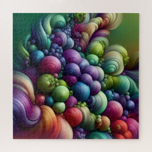 Abstract Grapes Legpuzzel (Horizontaal)