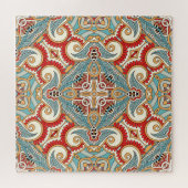 Abstract Graphical Herhaal Wallpaper Legpuzzel (Horizontaal)