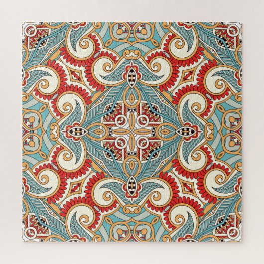 Abstract Graphical Herhaal Wallpaper Legpuzzel (Verticaal)