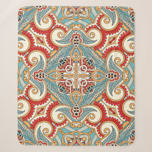 Abstract  Graphical Herhaal Wallpaper Sherpa Deken
