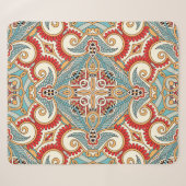 Abstract Graphical Herhaal Wallpaper Sherpa Deken (Voorkant (horizontaal))