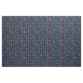 Abstract, grappig, vormen, retro stof (Yard (91,4 cm))