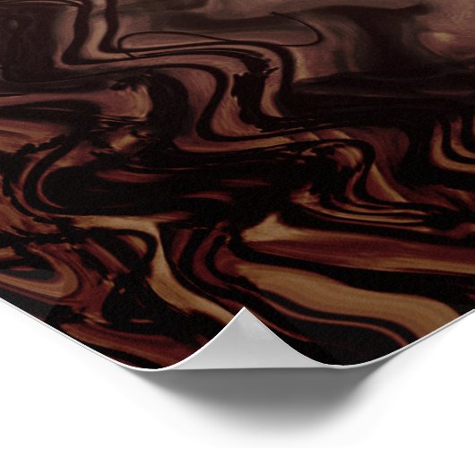 Abstract gras poster (Hoek)