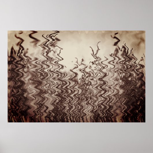 Abstract gras poster (Voorkant)