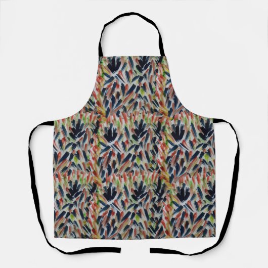 Abstract gras schort (Voorkant)