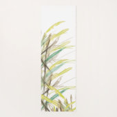 Abstract gras Waterverf met de hand geverfd Yogamat (Achterkant)