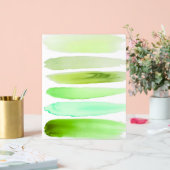 Abstract Green Brush Art – Fresh Minimal Decor  (Huwelijk)