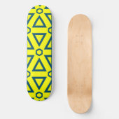 ABSTRACT GRID - PERSOONLIJK SKATEBOARD (Voorkant)
