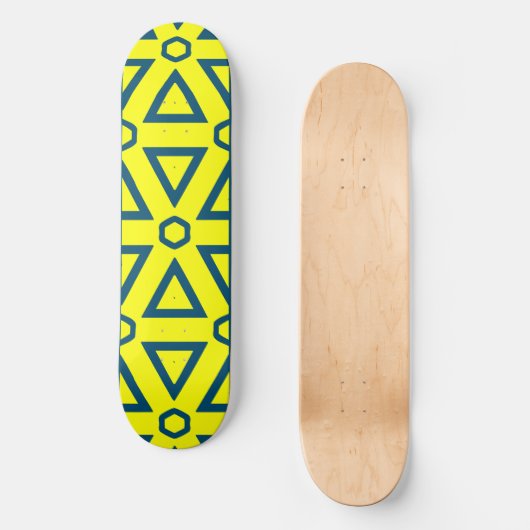 ABSTRACT GRID - PERSOONLIJK SKATEBOARD (Voorkant)