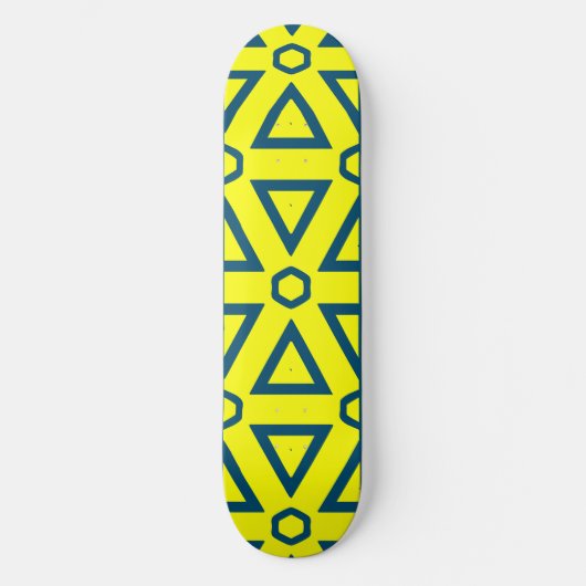 ABSTRACT GRID - PERSOONLIJK SKATEBOARD (Voorkant)