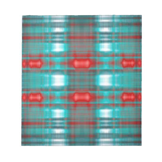 Abstract grijpspatroon notitieblok (Voorkant)