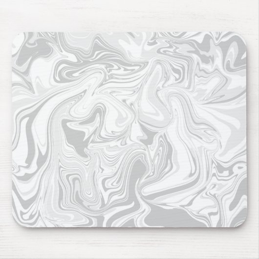 Abstract grijs abstract marmer design. muismat (Voorkant)