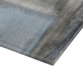 Abstract grijs en blauw schilderen snijplank (Hoek)