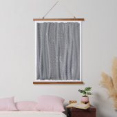 Abstract Grijs Geometrisch Patroon Wandkleed (Slaapkamer)