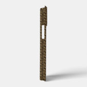 Abstract grijs patroon Case-Mate iPhone case (Achterkant / Rechts)