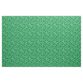 Abstract groen blad geometrisch patroon stof (Yard (91,4 cm))