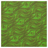 Abstract groen draaipatroon stof (Swatch)