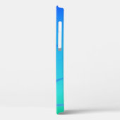 Abstract groen en blauw Case-Mate iPhone case (Achterkant / Links)