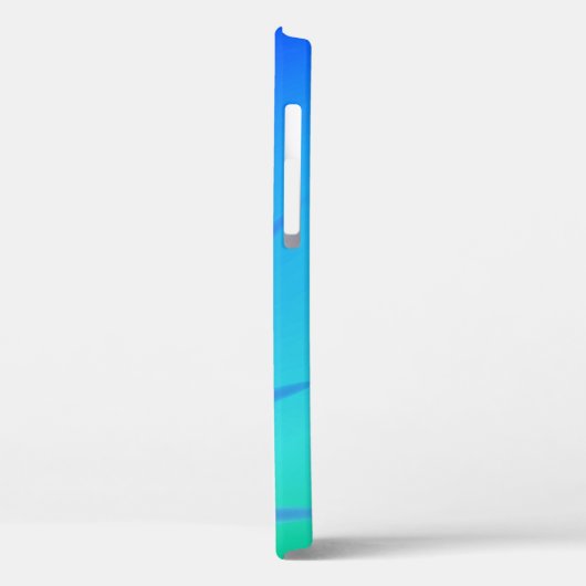 Abstract groen en blauw Case-Mate iPhone case (Achterkant / Links)