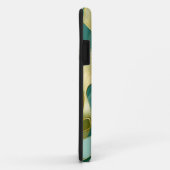 Abstract groen en gouden bladeren ontwerp Case-Mate iPhone case (Achterkant/rechts)