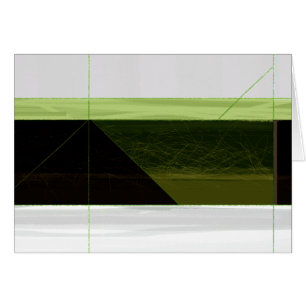 Abstract groen en wit