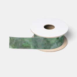 Abstract groen kwarts marmer graniet patroon   satijnen lint