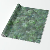Abstract groen kwartsmarmer granietpatroon - cadeaupapier (Uitgerold)