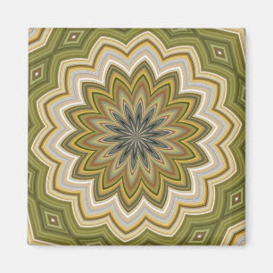 Abstract groen magneet
