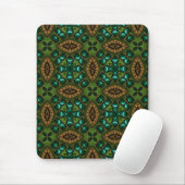abstract_groen muismat (Met muis)