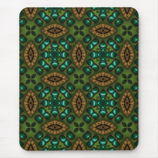 abstract_groen muismat (Voorkant)