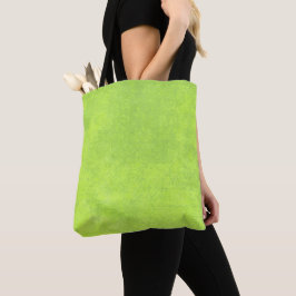 Abstract groen papier tote bag