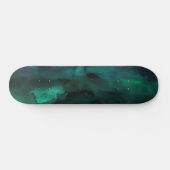 Abstract Groen Persoonlijk Skateboard (Horizontaal)