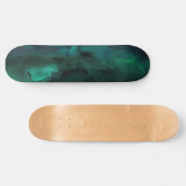 Abstract Groen Persoonlijk Skateboard (Horizontaal)