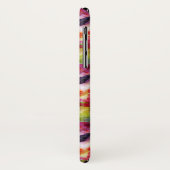 Abstract groen, rood behang Case-Mate iPhone case (Achterkant/links)