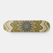 Abstract groen skateboard (Horizontaal)