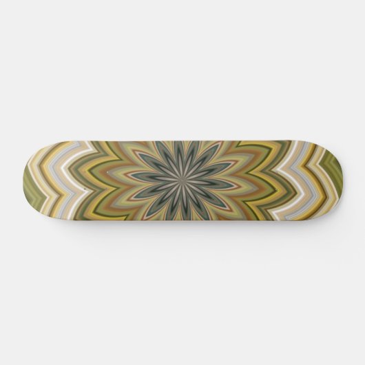 Abstract groen skateboard (Horizontaal)