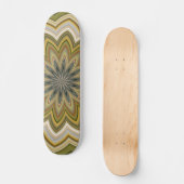 Abstract groen skateboard (Voorkant)