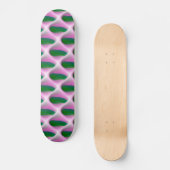 abstract groen skateboard (Voorkant)
