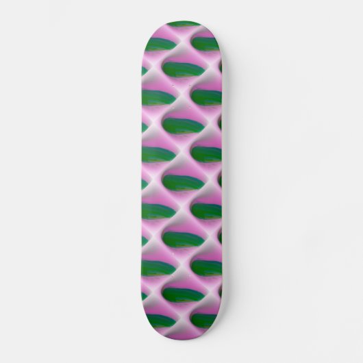 abstract groen skateboard (Voorkant)