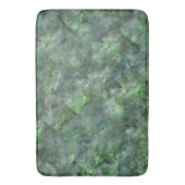 Abstract groen vizierkleurig granietpatroon met kw badmat (Voorkant Verticaal)