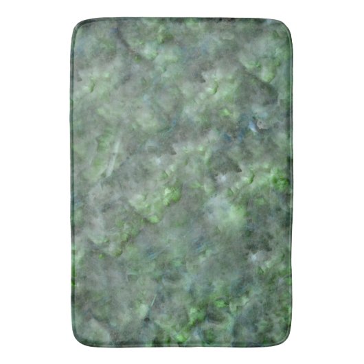 Abstract groen vizierkleurig granietpatroon met kw badmat (Voorkant Verticaal)